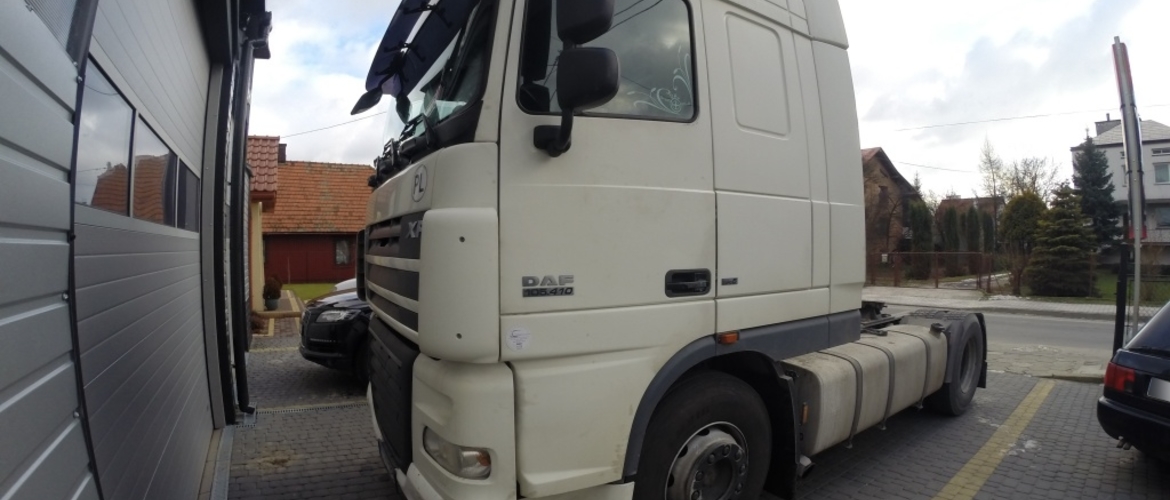 Kolejny DAF XF 105 - Chip Tuning