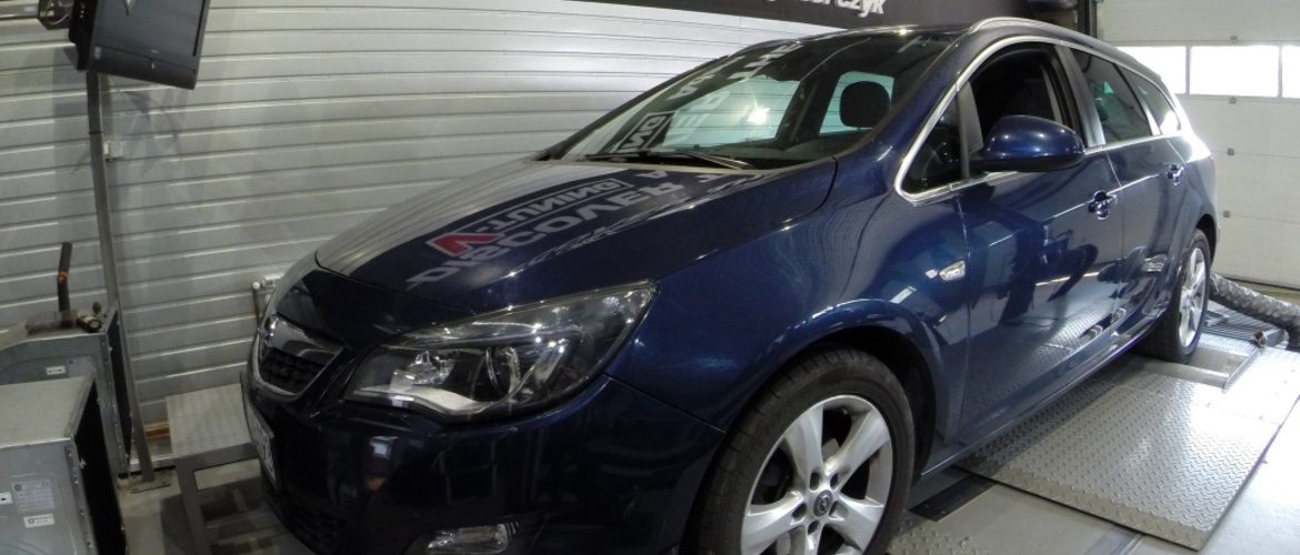 Opel Astra J 2.0CDTi +32KM i +57Nm