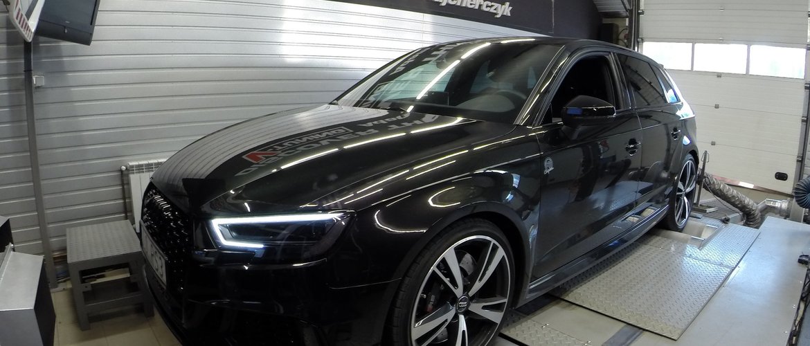 Chip Tuning Audi RS3 8V 2.5 TFSI 400KM DAZA - Stage 2 + 94KM oraz 155Nm 