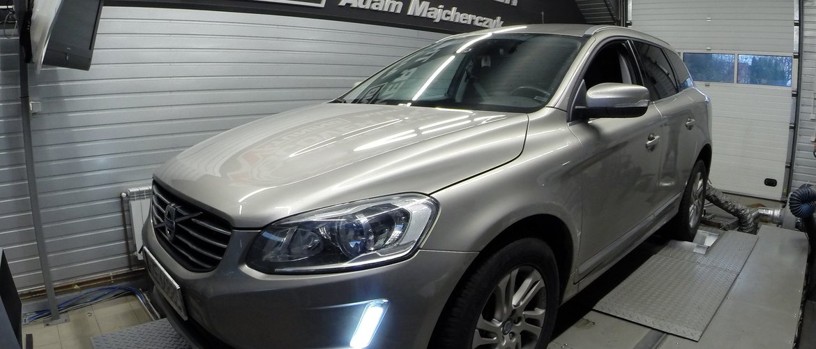 Chip Tuning Volvo XC60 2.0D D4 163KM + 39KM oraz 50Nm  | V-Tuning Leżajsk