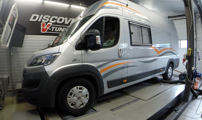 Chip Tuning Fiat Ducato 3.0D 177KM | V-Tuning Leżajsk