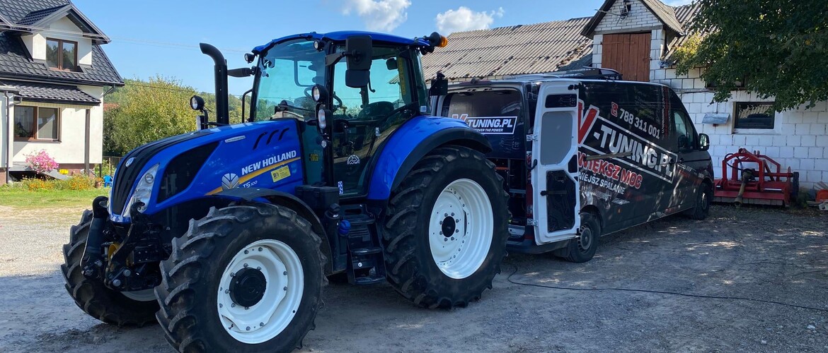 New Holland T5.100 - zwiększenie mocy i usunięcie Adblue