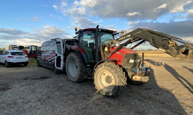 Case Maxxum 120 - zwiększenie mocy oraz zmniejszenie zużycia paliwa
